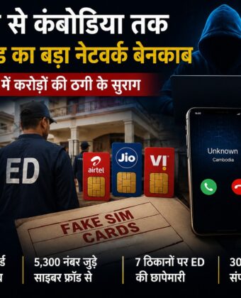 जोधपुर से कंबोडिया तक: फर्जी सिमों का अंतरराष्ट्रीय साइबर सिंडिकेट बेनकाब Cyber sim