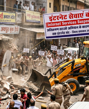 अनोखा राजस्थान…अब नकल ही नहीं, ‘बुलडोजर’ चलाने के लिए भी बंद होगा इंटरनेट! jpr int