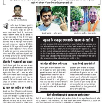 बीकानेर में कांग्रेस की वापसी 6204085666895827626